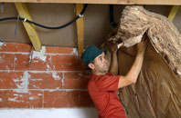 Long Melford tapered roof insulation